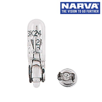 Narva 47286 - 12V 1.2W W2 X 4.6D W1 2W Wedge Globes (Box of 10)